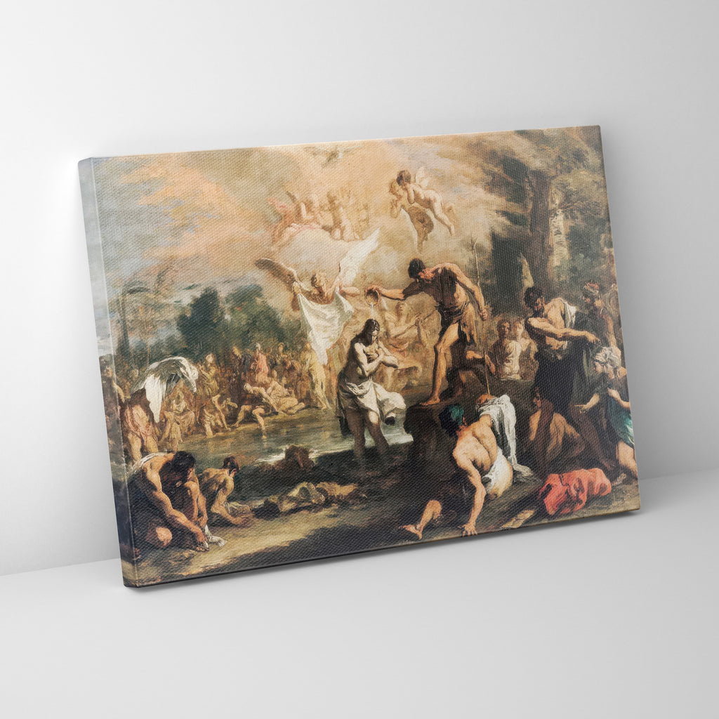 The Baptism of Christ (1713-14) by Sebastiano Ricci