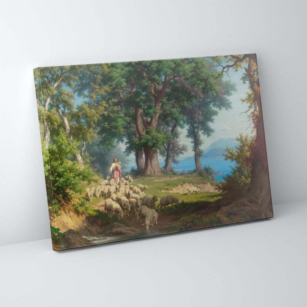 The Good Shepherd (1870) by Robert Zund