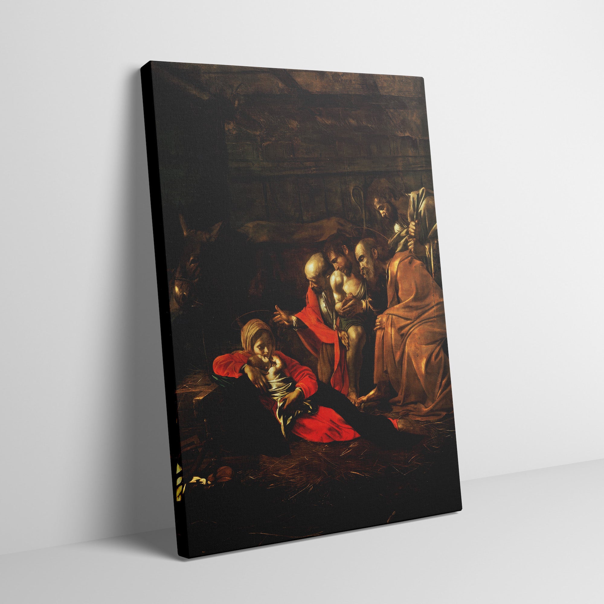 Adoration of the Shepherds (1609) by Caravaggio