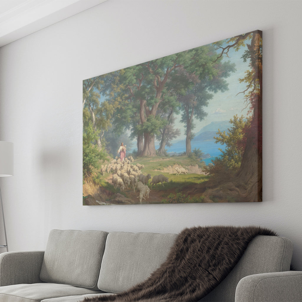 The Good Shepherd (1870) by Robert Zund