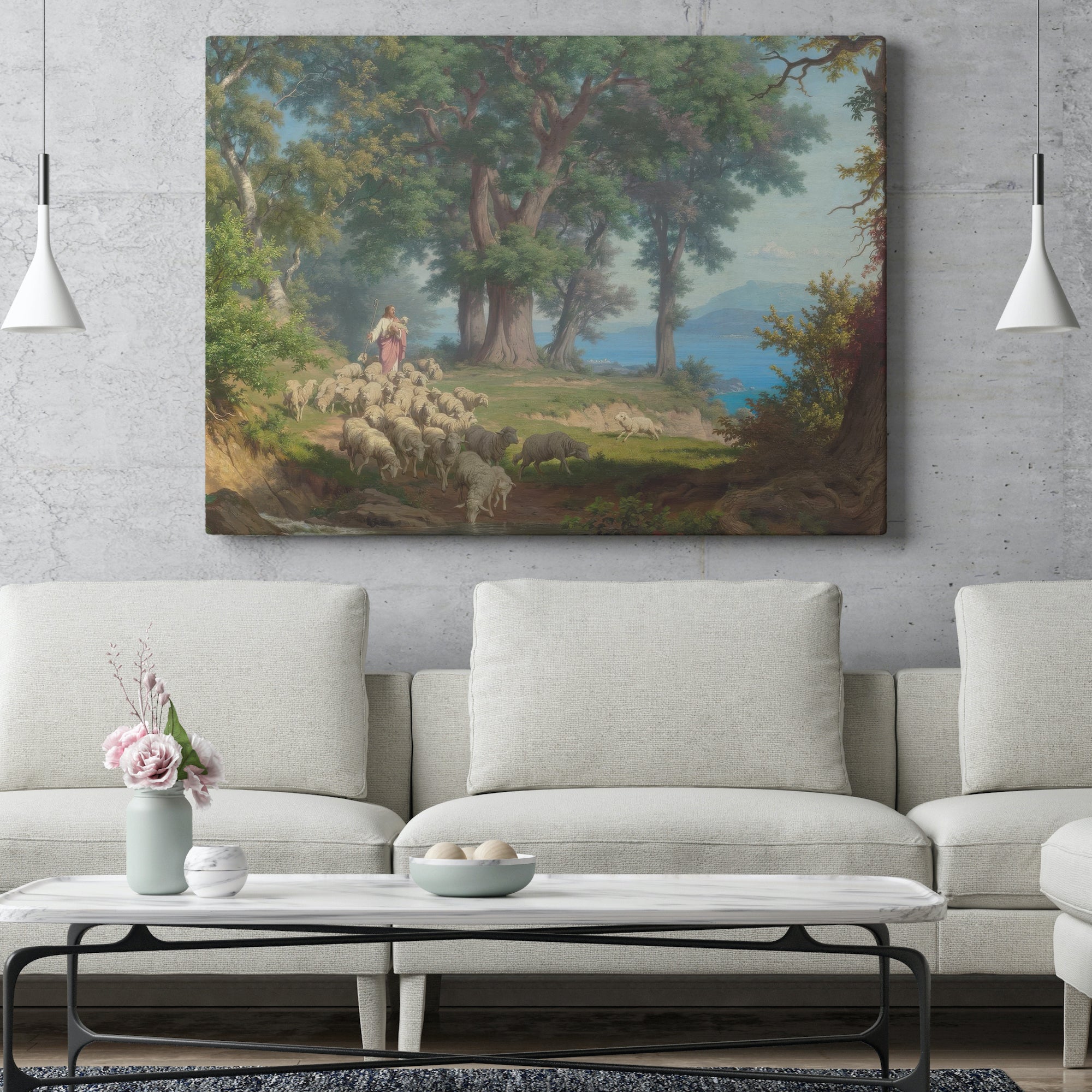 The Good Shepherd (1870) by Robert Zund