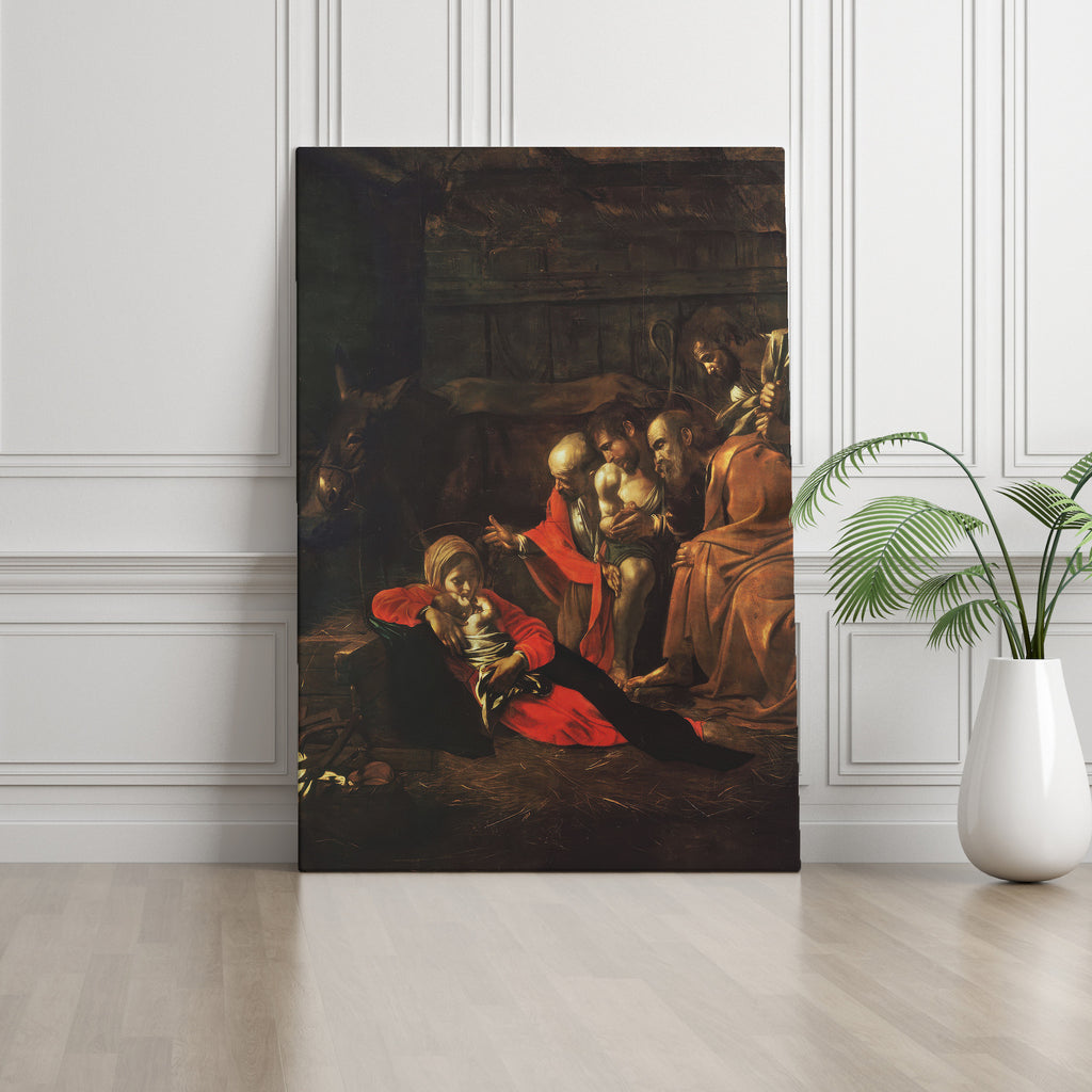 Adoration of the Shepherds (1609) by Caravaggio