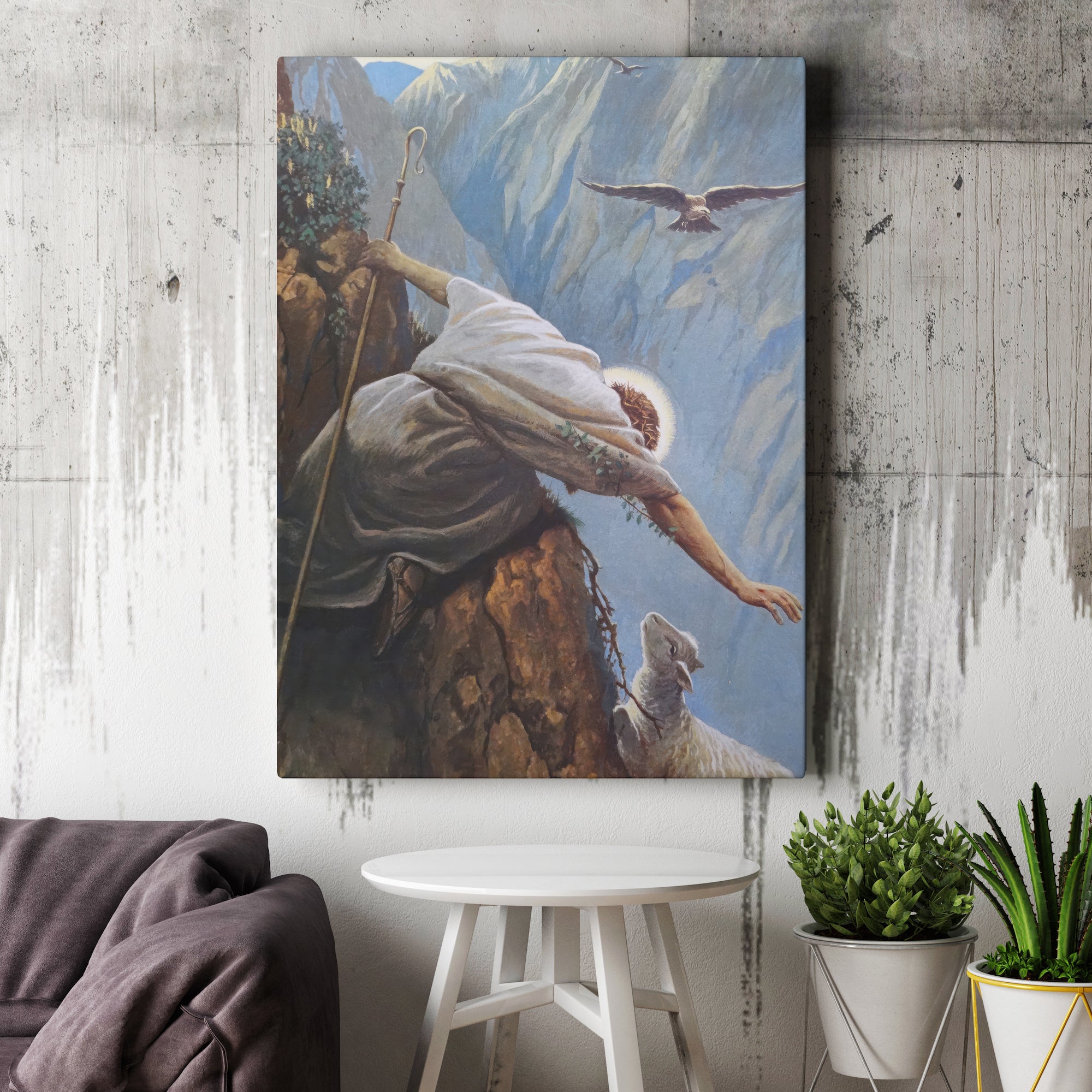 The Lost Sheep (1898) by Alfred M. Soord