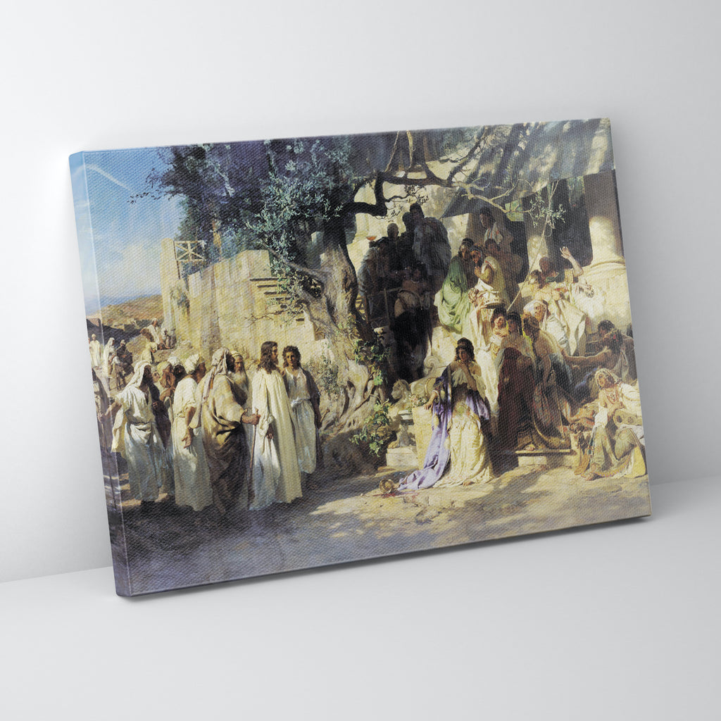 Christ and Sinner (1873) by Henryk Siemiradzki