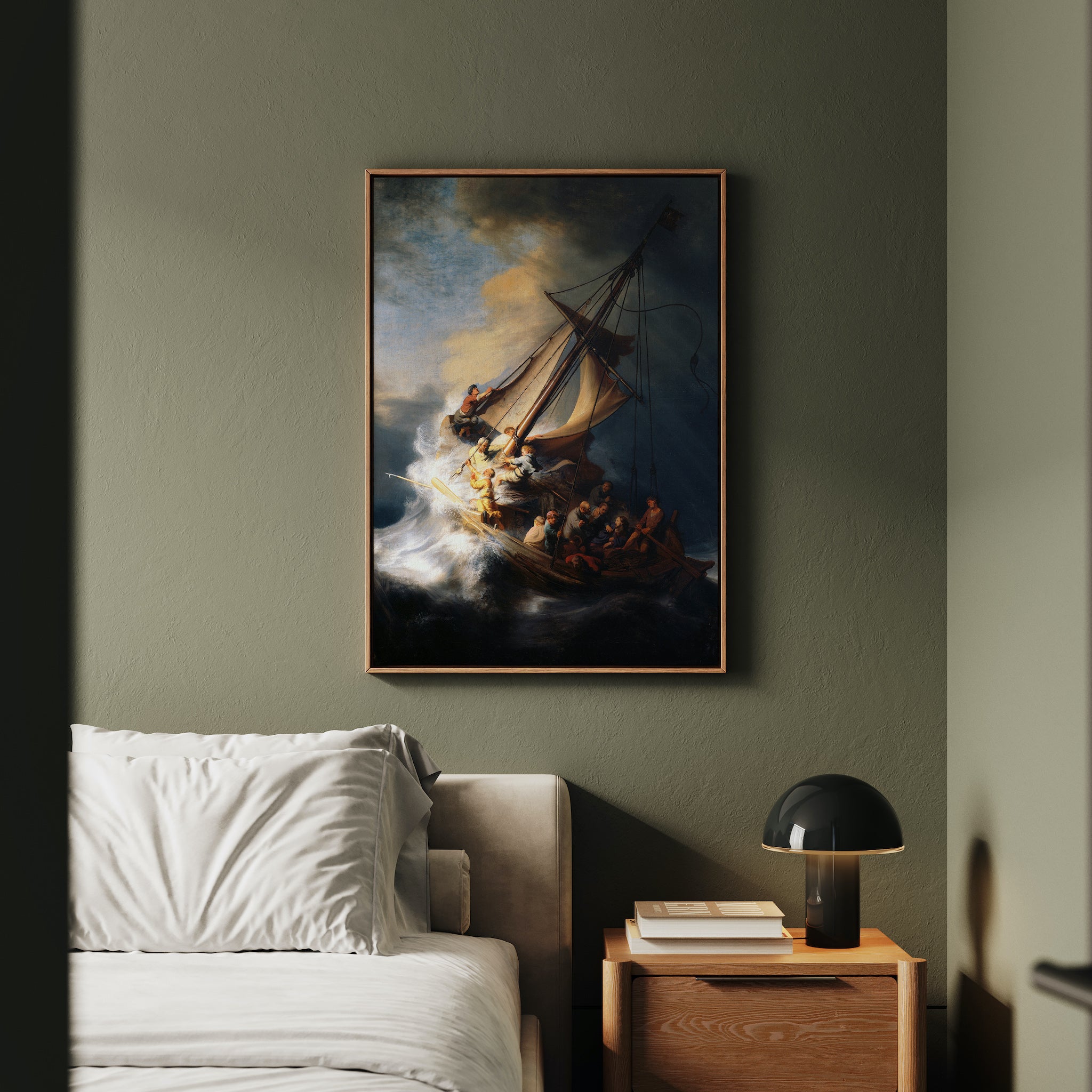 The Storm on the Sea of Galilee (1633) by Rembrandt