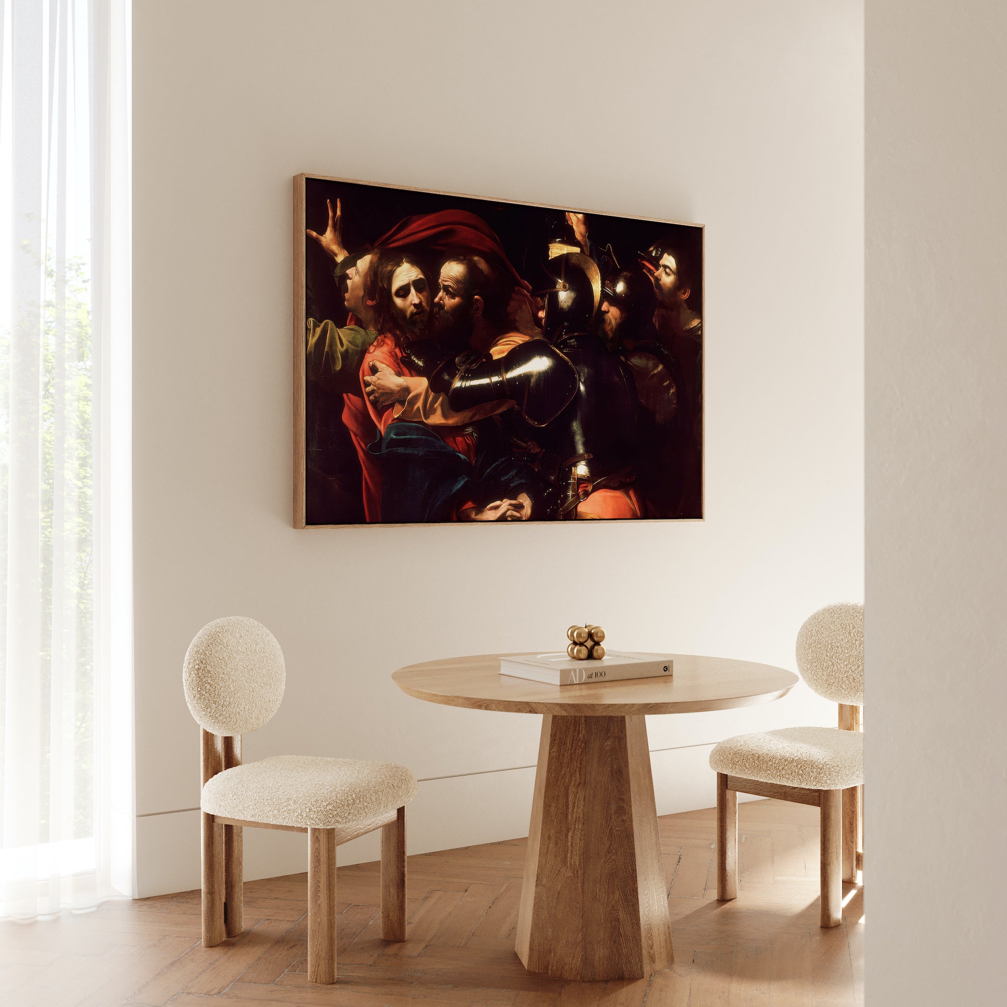 The Taking of Christ (1602) by Caravaggio