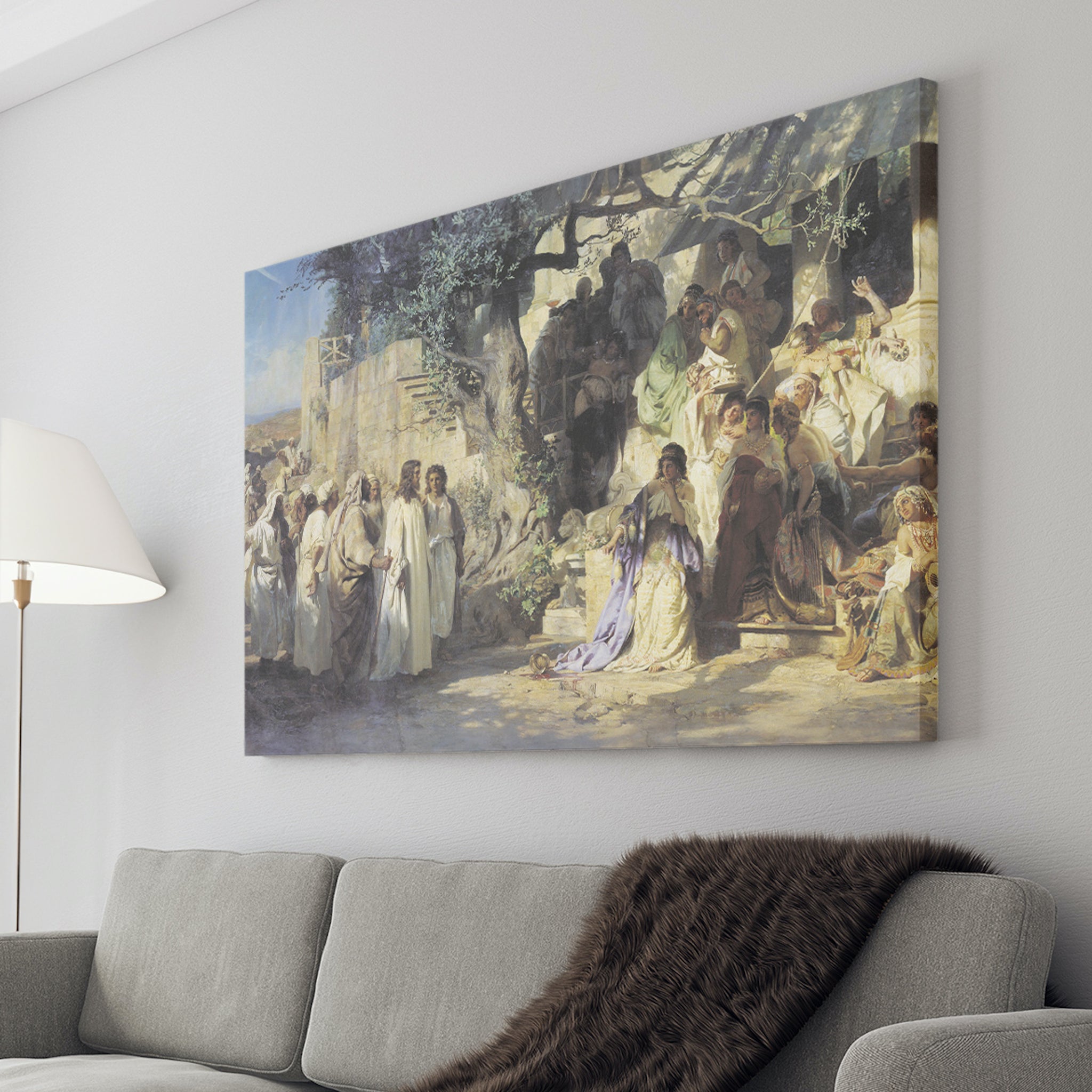 Christ and Sinner (1873) by Henryk Siemiradzki