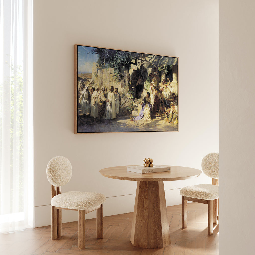 Christ and Sinner (1873) by Henryk Siemiradzki