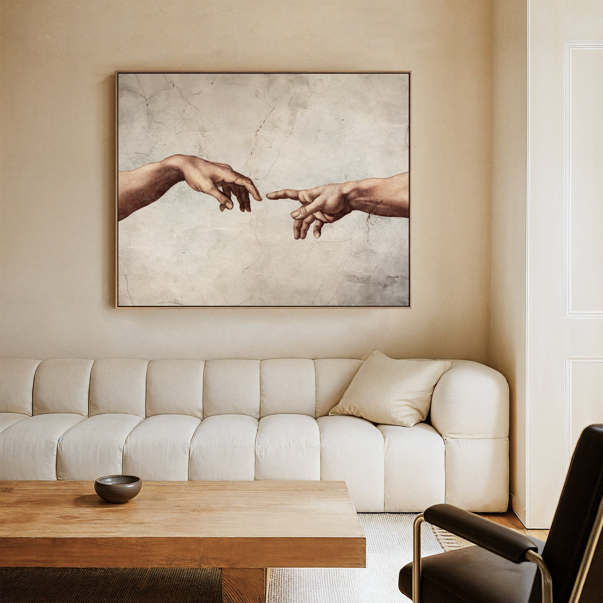 Creation of Adam (1508-1512) by Michelangelo