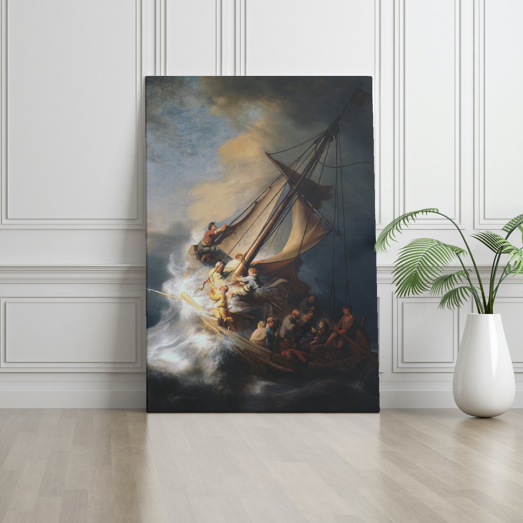 The Storm on the Sea of Galilee (1633) by Rembrandt