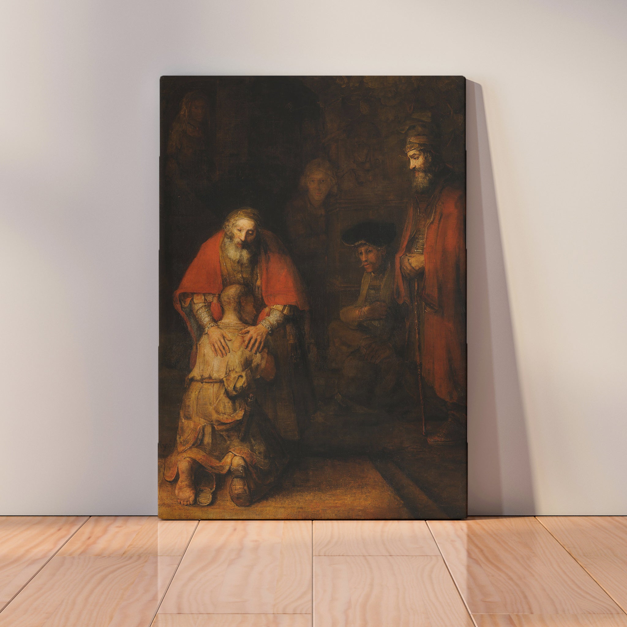 The Return of the Prodigal Son (1668) by Rembrandt